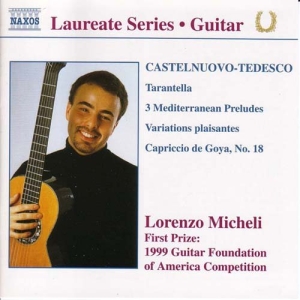 Castelnuovo-Tedesco Mario - Guitar Recital i gruppen VI TIPSER / Julegavetips CD hos Bengans Skivbutik AB (2010805)