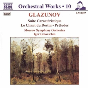 Glazunov Alexander - Suite Caracteristique i gruppen CD hos Bengans Skivbutik AB (2010811)