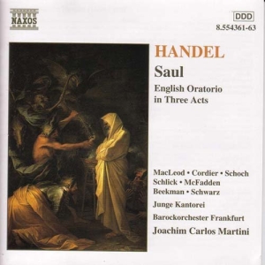 Handel George Frideric - Saul i gruppen VI TIPSER / Julegavetips CD hos Bengans Skivbutik AB (2010824)