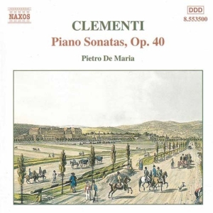 Clementi Muzio - Piano Sonatas Op 40 i gruppen VI TIPSER / Julegavetips CD hos Bengans Skivbutik AB (2010847)