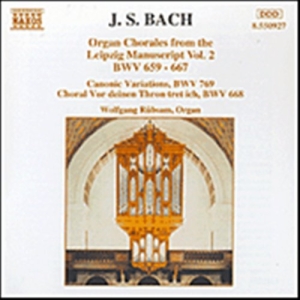 Bach Johann Sebastian - Organ Chorales Vol 2 i gruppen CD hos Bengans Skivbutik AB (2010864)