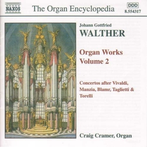 Walther Johann Gottfried - Organ Works Vol 2 i gruppen CD hos Bengans Skivbutik AB (2010880)