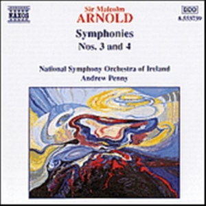 Arnold Malcolm - Symphony 3 & 4 i gruppen VI TIPSER / Julegavetips CD hos Bengans Skivbutik AB (2010892)