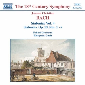 Bach Johann Christian - Sinfonias Op 18 Vol 1-6 i gruppen VI TIPSER / Julegavetips CD hos Bengans Skivbutik AB (2010914)