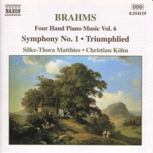 Brahms Johannes - Four Hand Piano Music 6 i gruppen CD hos Bengans Skivbutik AB (2010915)