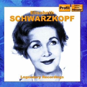 Schwarzkopf Elisabeth - Legendary Recordings i gruppen CD hos Bengans Skivbutik AB (2010994)