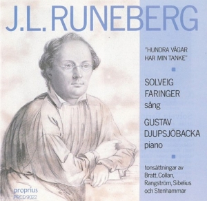 Faringer Solveig - J.L. Runeberg i gruppen CD hos Bengans Skivbutik AB (2011016)