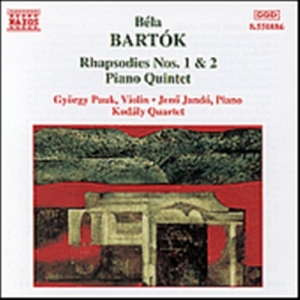 Bartok Bela - Rhapsodies 1 & 2 i gruppen VI TIPSER / Julegavetips CD hos Bengans Skivbutik AB (2011037)