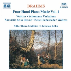 Brahms Johannes - Four Hand Piano Music 1 i gruppen CD hos Bengans Skivbutik AB (2011051)