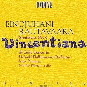 Rautavaara Einojuhani - Symphony Nro. 6, Cello Concert i gruppen CD hos Bengans Skivbutik AB (2011236)