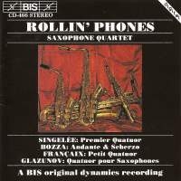 Various - Rollin Phones Sax Quartet i gruppen VI TIPSER / Julegavetips CD hos Bengans Skivbutik AB (2011496)