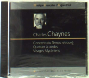 Chaynes Charles - Concerto Du Temps Retrouvé i gruppen CD hos Bengans Skivbutik AB (2011542)