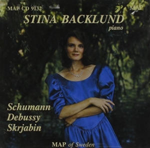 Backlund Stina - Schumann / Debussy / Skrjabin i gruppen CD hos Bengans Skivbutik AB (2011644)