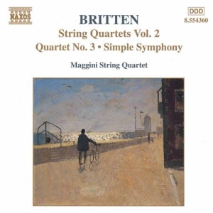 Britten Benjamin - String Quartets Vol 2 i gruppen VI TIPSER / Julegavetips CD hos Bengans Skivbutik AB (2011721)