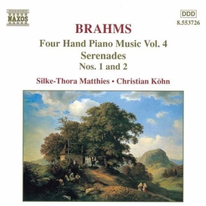 Brahms Johannes - Four Hand Piano Music 4 i gruppen VI TIPSER / Julegavetips CD hos Bengans Skivbutik AB (2011724)