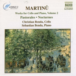 Martinu Bohuslav - Cello Piano i gruppen VI TIPSER / Julegavetips CD hos Bengans Skivbutik AB (2011753)