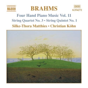 Brahms Johannes - Four Hand Piano Music 11 i gruppen VI TIPSER / Julegavetips CD hos Bengans Skivbutik AB (2011758)