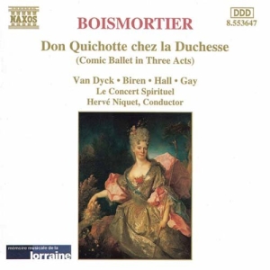 Boismortier Joseph Bodin De - Don Quichotte i gruppen CD hos Bengans Skivbutik AB (2011762)