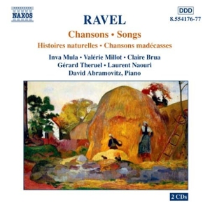 Ravel Maurice - Songs For Voc & Piano i gruppen CD hos Bengans Skivbutik AB (2011775)