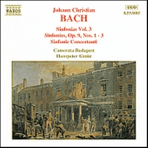 Bach Johann Christian - Sinfonias Vol 3 i gruppen CD hos Bengans Skivbutik AB (2011789)