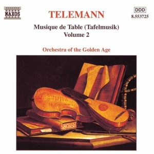 Telemann Georg Philipp - Tafelmusik Vol 2 i gruppen VI TIPSER / Julegavetips CD hos Bengans Skivbutik AB (2011794)