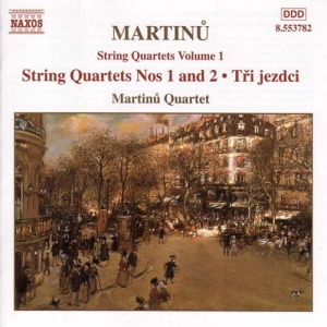 Martinu Bohuslav - String Quartets Vol 1 i gruppen VI TIPSER / Julegavetips CD hos Bengans Skivbutik AB (2011801)