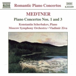 Medtner Nikolay - Piano Concertos 1 & 3 i gruppen VI TIPSER / Julegavetips CD hos Bengans Skivbutik AB (2011803)