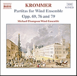 Krommer Franz - Partitas For Wind Ens i gruppen VI TIPSER / Julegavetips CD hos Bengans Skivbutik AB (2011805)