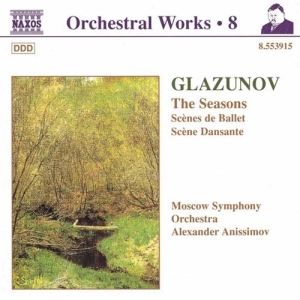 Glazunov Alexander - The Seasons i gruppen CD hos Bengans Skivbutik AB (2011806)