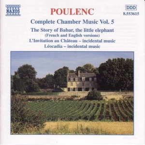 Poulenc Francis - Complete Chbr Music Vol 5 i gruppen VI TIPSER / Julegavetips CD hos Bengans Skivbutik AB (2011809)