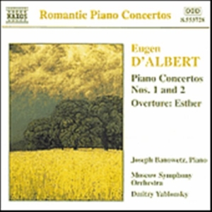 Albert Eugen D - Piano Concertos 1 & 2 i gruppen CD hos Bengans Skivbutik AB (2011823)