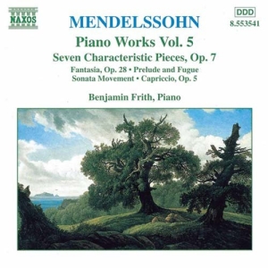 Mendelssohn Felix - Piano Works Vol 5 i gruppen CD hos Bengans Skivbutik AB (2011851)