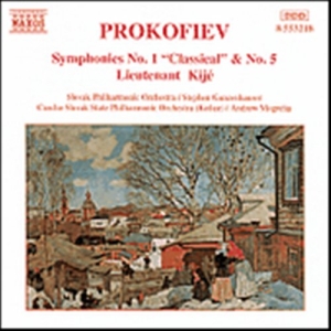 Prokofiev Sergey - Symphonies 1 & 5 i gruppen VI TIPSER / Julegavetips CD hos Bengans Skivbutik AB (2011860)