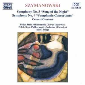 Szymanowski Karol - Symphonies 3 & 4 i gruppen CD hos Bengans Skivbutik AB (2011865)