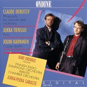 Debussy Tiensuu Ka - Works For Clarinet And Orchest i gruppen CD hos Bengans Skivbutik AB (2011948)