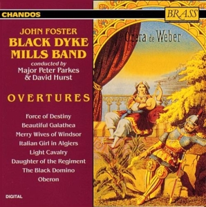 Various - Black Dyke Overtures i gruppen CD hos Bengans Skivbutik AB (2012283)