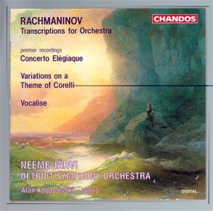 Rachmaninov - Concerto Elegiaque i gruppen CD hos Bengans Skivbutik AB (2012813)