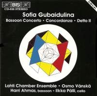 Gubaidulina Sofia - Bn Conc/Concordanza/Detto 2 i gruppen VI TIPSER / Julegavetips CD hos Bengans Skivbutik AB (2012820)