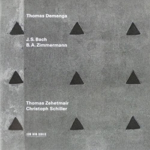 Demenga Thomas - J.S. Bach / B.A. Zimmermann i gruppen CD hos Bengans Skivbutik AB (2012870)