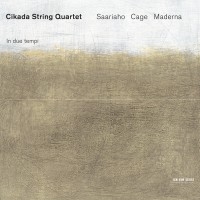 Cikada String Quartet - Saariaho, Cage, Maderna i gruppen CD hos Bengans Skivbutik AB (2012908)