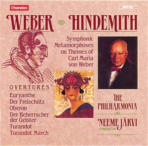 Weber - Five Overtures i gruppen VI TIPSER / Julegavetips CD hos Bengans Skivbutik AB (2012941)