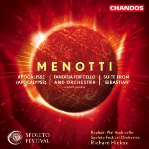 Menotti - Fantasia For Cello And Orchest i gruppen CD hos Bengans Skivbutik AB (2012976)