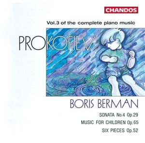 Prokofiev - Piano Works Vol Iii i gruppen CD hos Bengans Skivbutik AB (2012986)