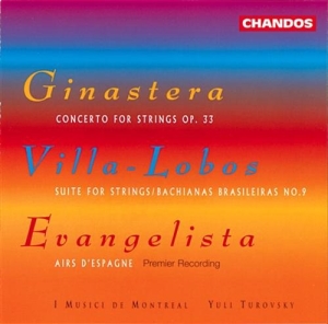 Ginastera/Villa Lobos/Evangeli - Music For Strings i gruppen VI TIPSER / Julegavetips CD hos Bengans Skivbutik AB (2013047)