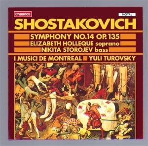 Shostakovich - Symphony No. 14 i gruppen CD hos Bengans Skivbutik AB (2013119)