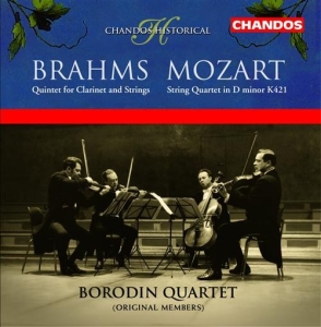 Brahms / Mozart - Quintet For Clarinet & Strings i gruppen CD hos Bengans Skivbutik AB (2013139)