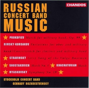 Various - Russian Concert Band Music i gruppen VI TIPSER / Julegavetips CD hos Bengans Skivbutik AB (2013163)