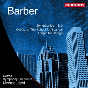 Barber - Symphonies No. 1 & 2 i gruppen CD hos Bengans Skivbutik AB (2013372)