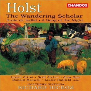 Holst - The Wandering Scholar Etc. i gruppen VI TIPSER / Julegavetips CD hos Bengans Skivbutik AB (2013493)