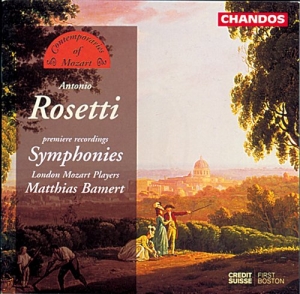 Rosetti - Symphonies i gruppen CD hos Bengans Skivbutik AB (2013511)